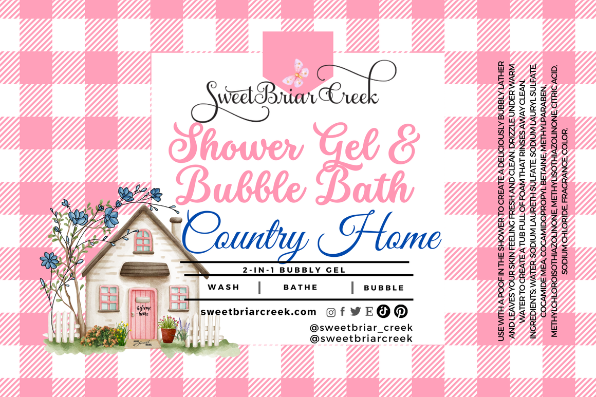 Country Home Body Wash + Bubble Bath
