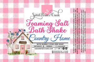 Country Home Foaming Salt Bath Shake