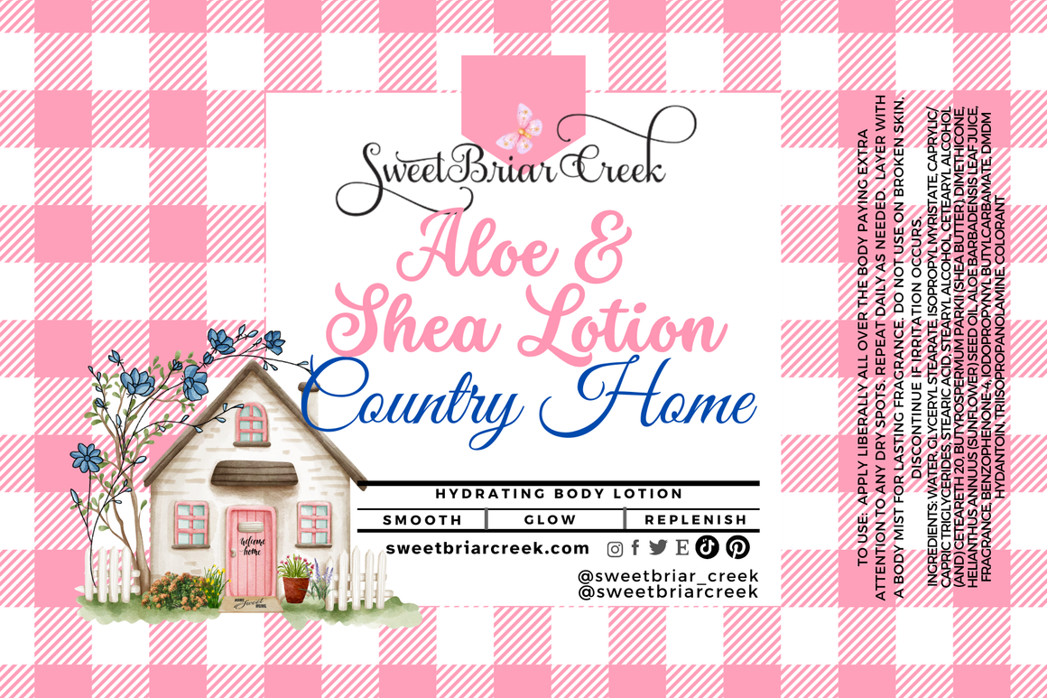 Country Home Shea & Aloe Body Lotion