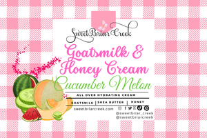 Cucumber Melon Goat Milk & Honey Body Creme