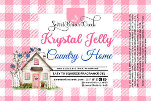 Country Home Krystal Jelly Squeeze for wax warmers.
