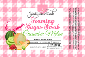 Cucumber Melon Whipped Sugar Scrub