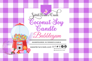 Bubblegum Coconut Soy Candle
