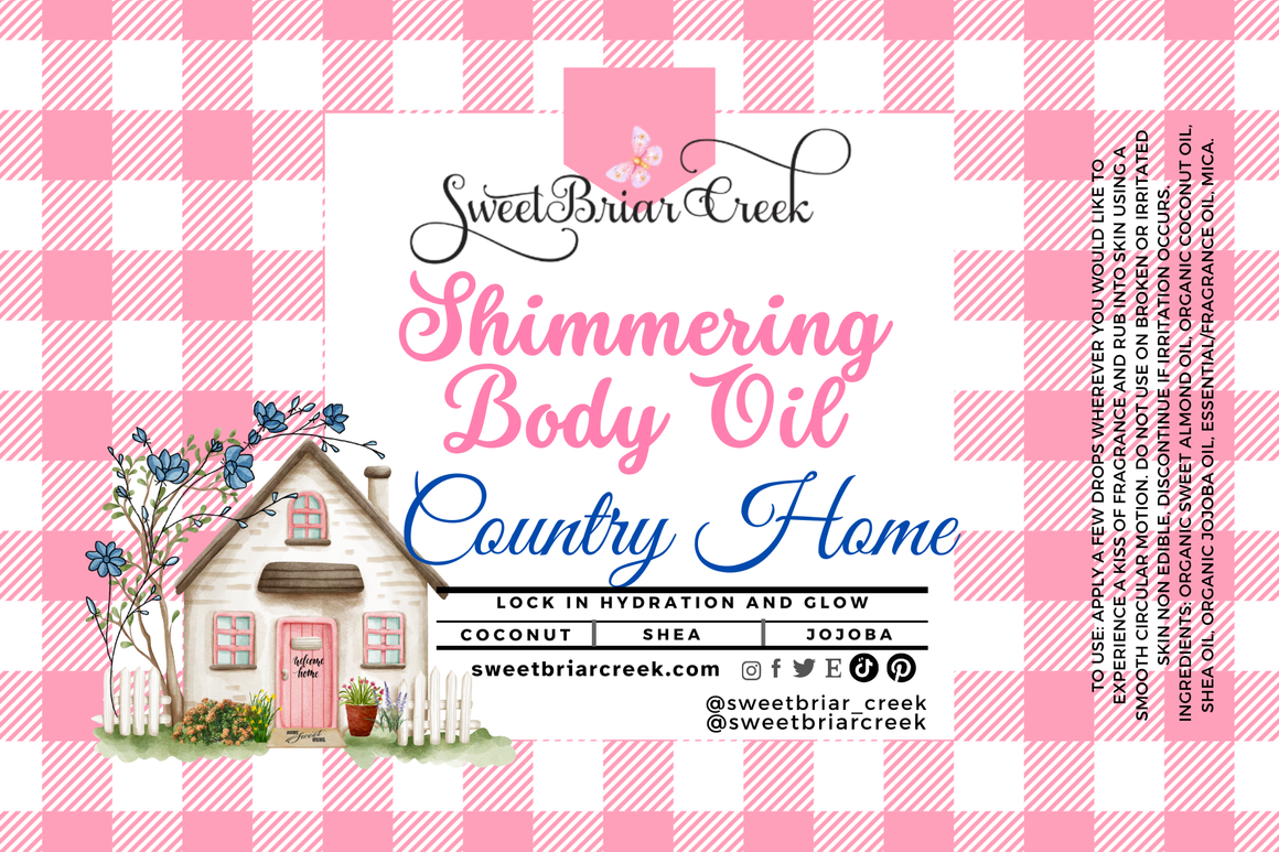 Country Home Shimmering Body Oil