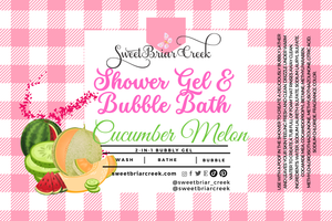 Cucumber Melon Body Wash + Bubble Bath