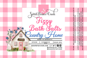 Country Home Fizzy Bath Salt Soak