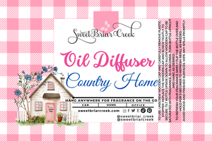 Country Home Hanging Car Diffuser & Refills