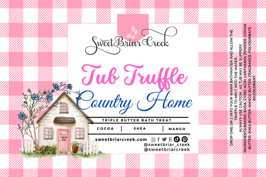 Country Home Bath Butter Tub Truffles