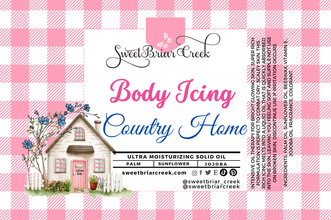 Country Home Body Icing