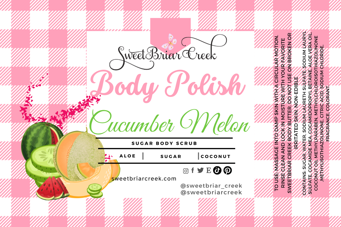 Cucumber Melon Body Polish