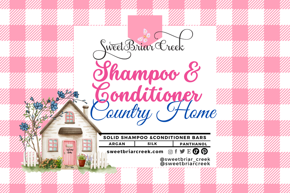 Country Home Shampoo & Conditioner Bars