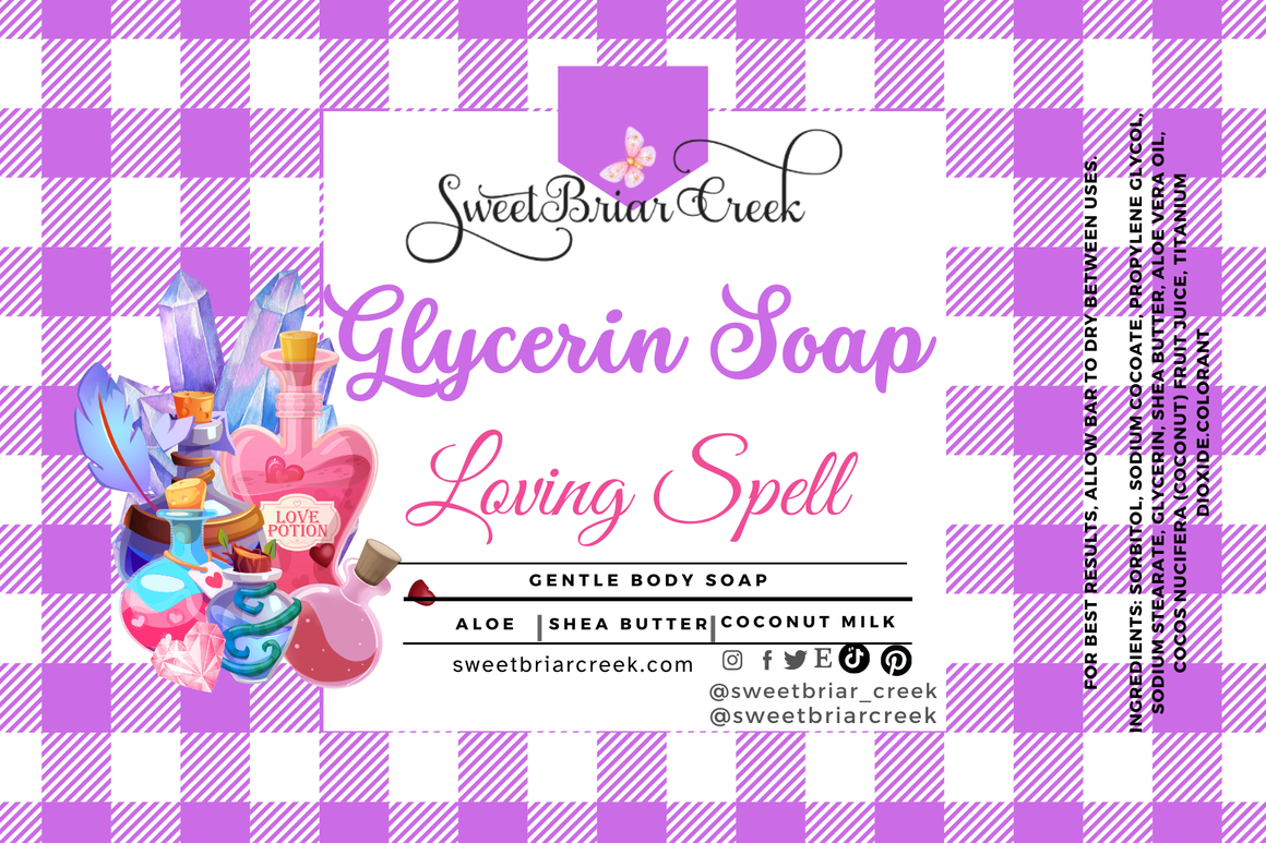 Loving Spell Glycerin Soap Bar