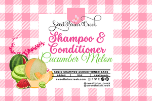 Cucumber Melon Shampoo & Conditioner Bars