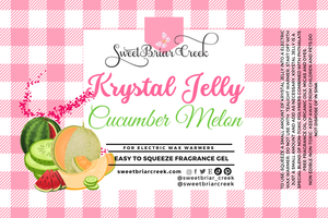 Cucumber Melon Krystal Jelly Squeeze for wax warmers.