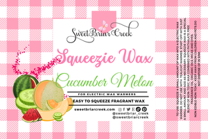 Cucumber Melon Squeezie Wax + Scoopable melts for Waxwarmer