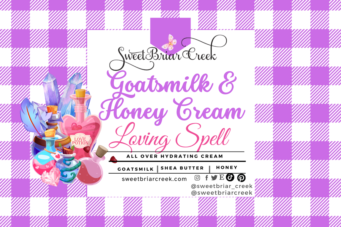 Loving Spell Goat Milk & Honey Body Creme