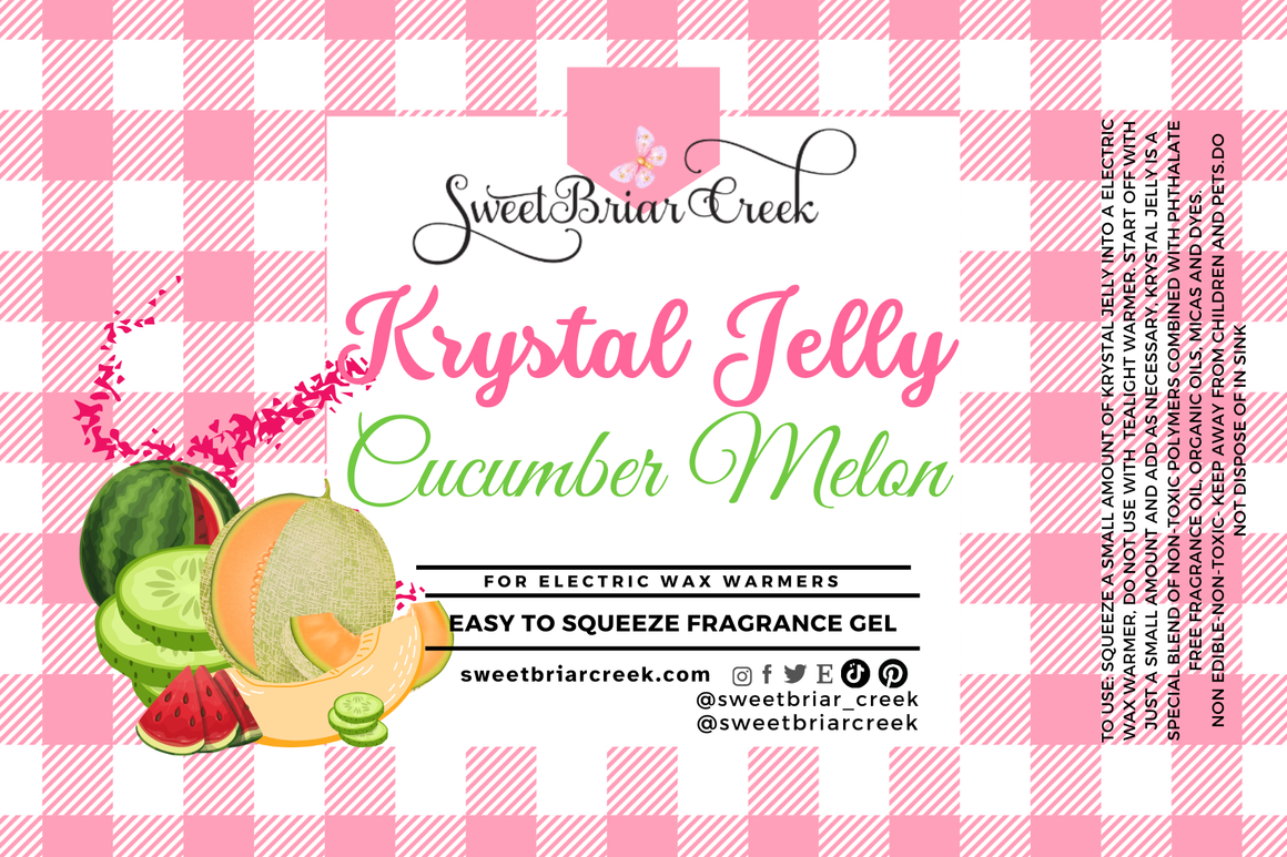 Sweet Pea Krystal Jelly Squeeze for wax warmers.