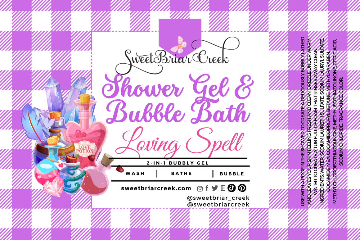 Loving Spell Body Wash + Bubble Bath