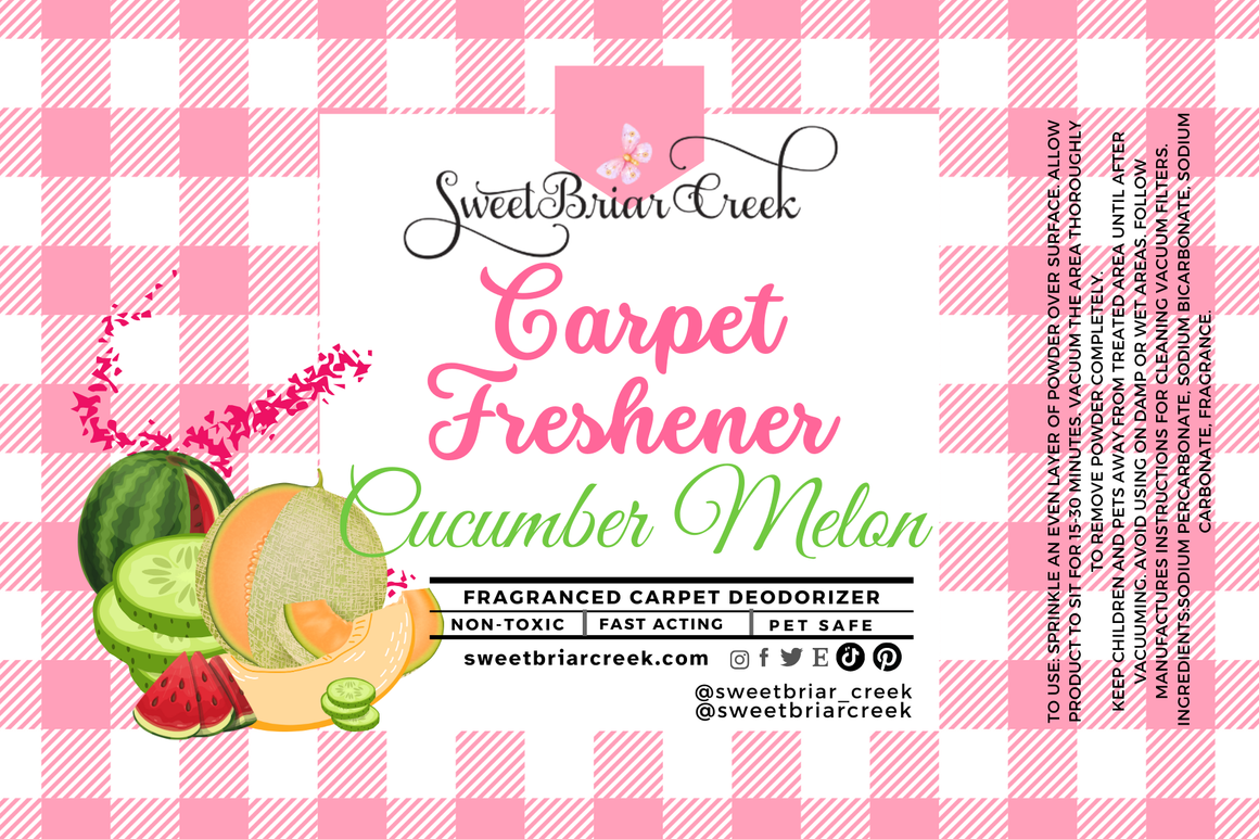 Cucumber Melon Carpet Freshener Powder