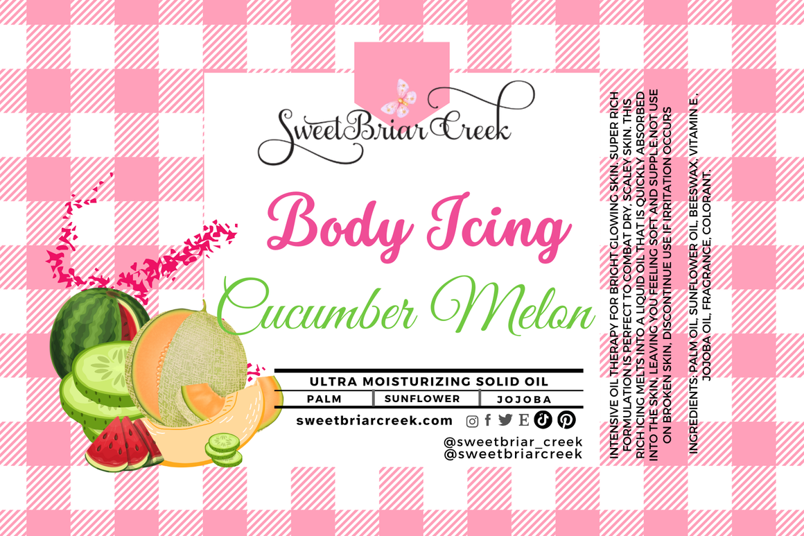 Cucumber Melon Body Icing