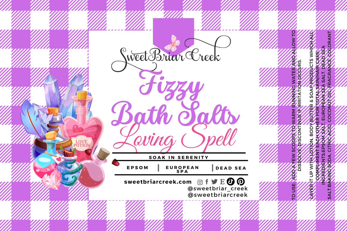 Loving Spell Fizzy Bath Salt Soak