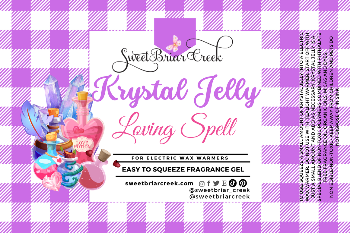 Loving Spell Krystal Jelly Squeeze for wax warmers