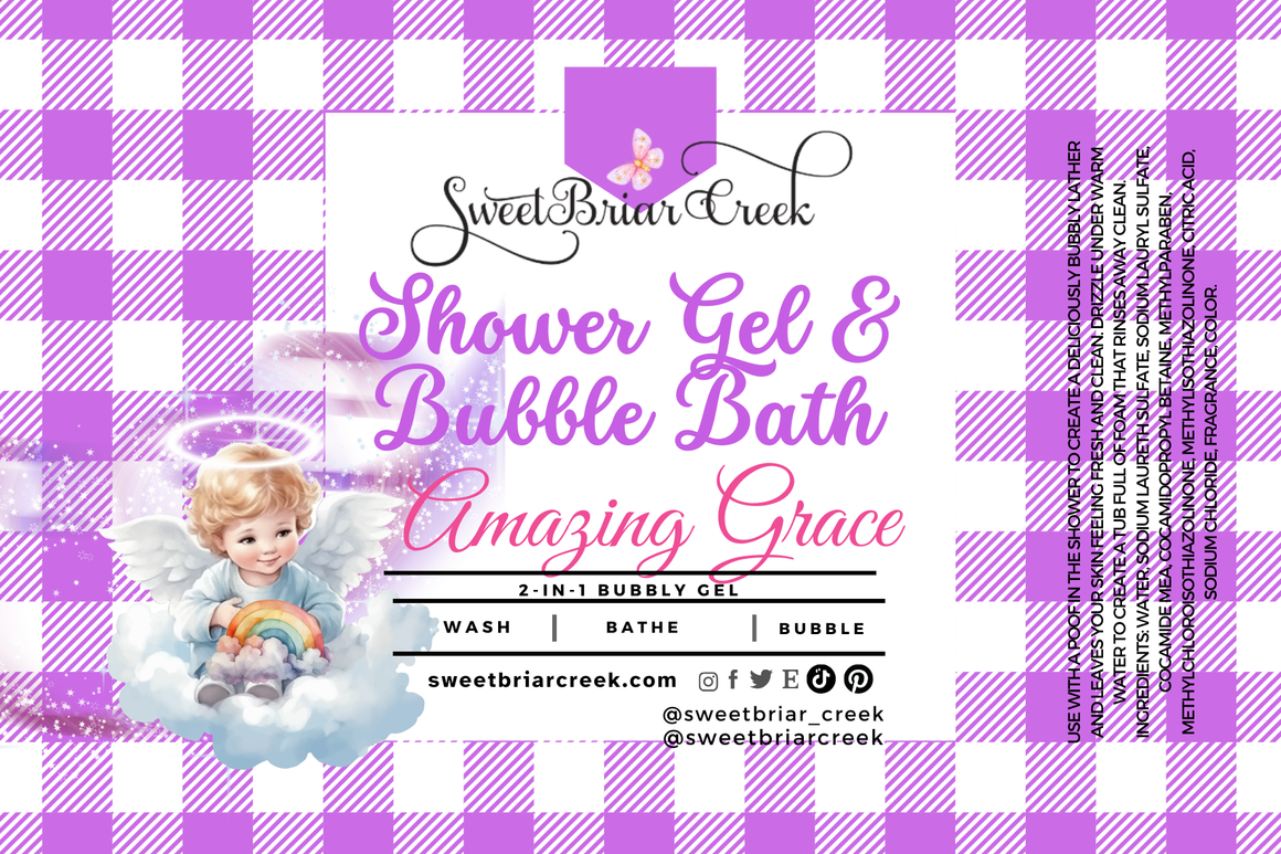 Amazing Grace Body Wash + Bubble Bath