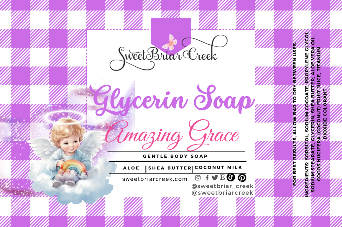Amazing Grace Glycerin Soap Bar