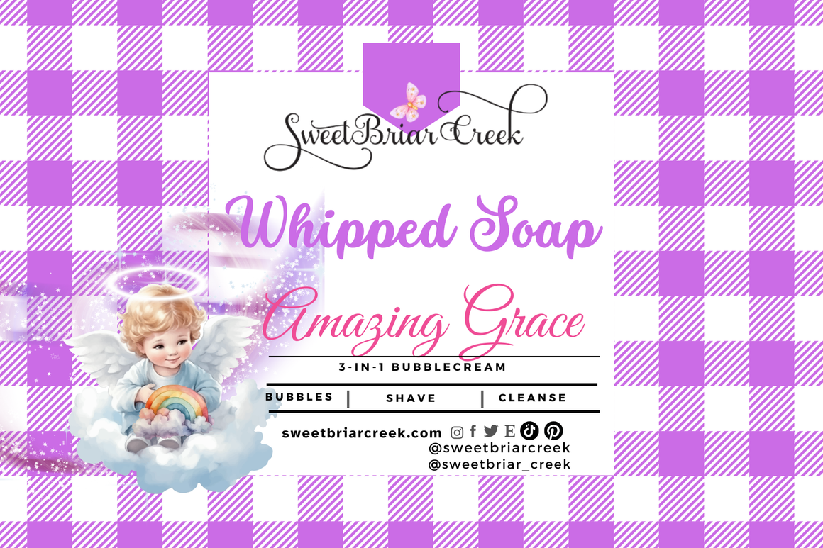 Amazing Grace Whipped Soap & Shaving Cream
