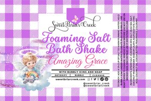 Amazing Grace Foaming Salt Bath Shake