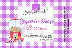 Bubblegum Glycerin Soap Bar