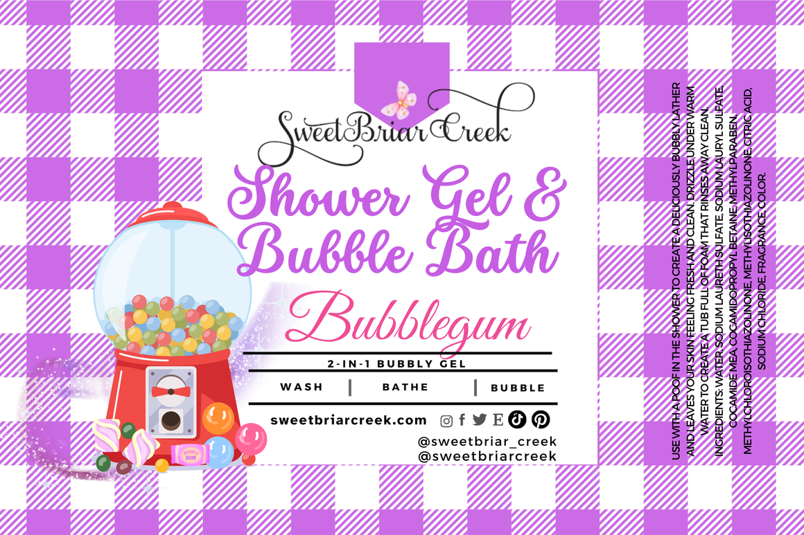Bubblegum Body Wash + Bubble Bath