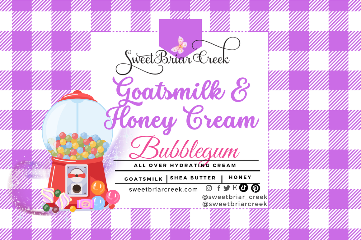 Bubblegum Slushie Goat Milk & Honey Body Creme