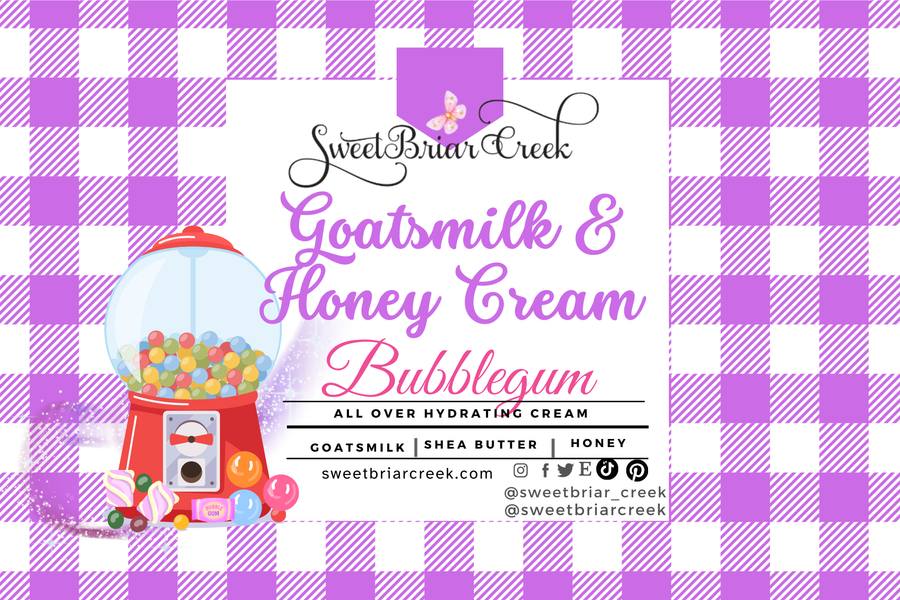 Bubblegum Slushie Goat Milk & Honey Body Creme