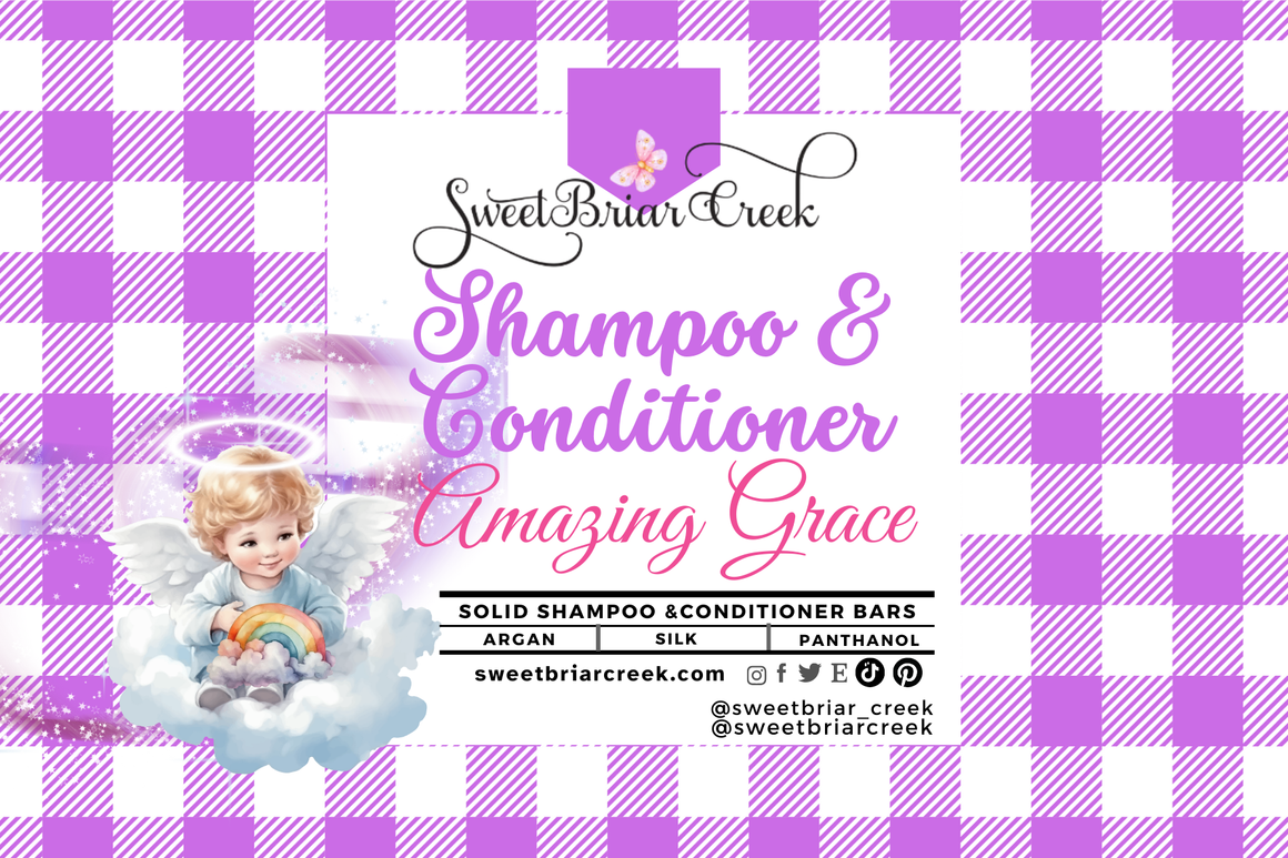 Amazing Grace Shampoo & Conditioner Bars