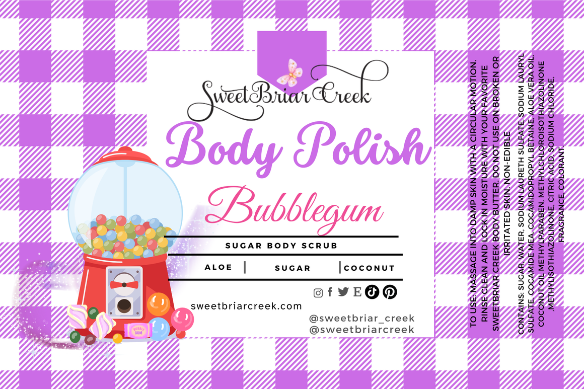 Bubblegum Body Polish
