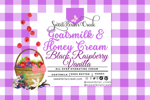Black Raspberry Vanilla Goat Milk & Honey Body Creme