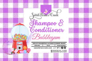 Bubblegum Shampoo & Conditioner Bar