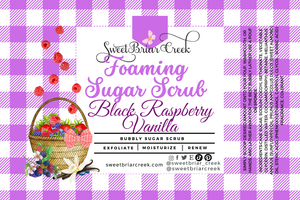 Black Raspberry Vanilla Whipped Sugar Scrub