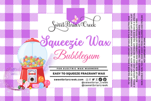 Bubblegum Squeezie Wax + Scoopable melts for Waxwarmer