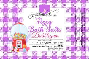 Bubblegum Fizzy Bath Salt Soak