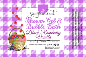 Black Raspberry Body Wash + Bubble Bath