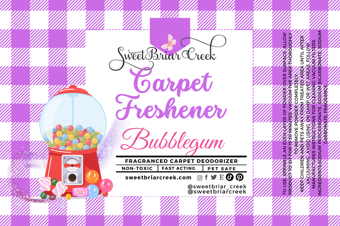 Bubblegum Carpet Freshener Powder