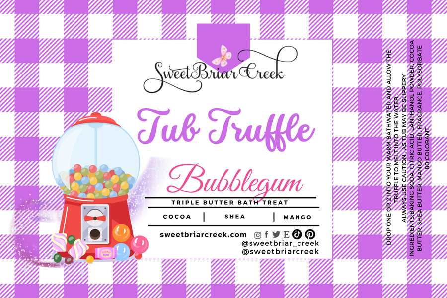 Bubblegum Bath Butter Tub Truffles