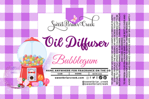Bubblegum Hanging Car Diffuser & Refills