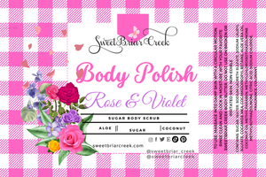 Rose & Violet Body Polish