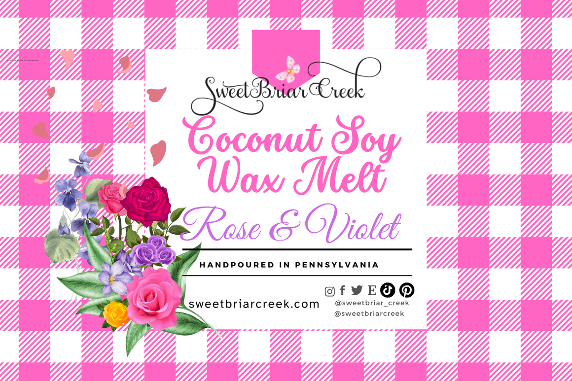 Rose & Violet Wax Melts