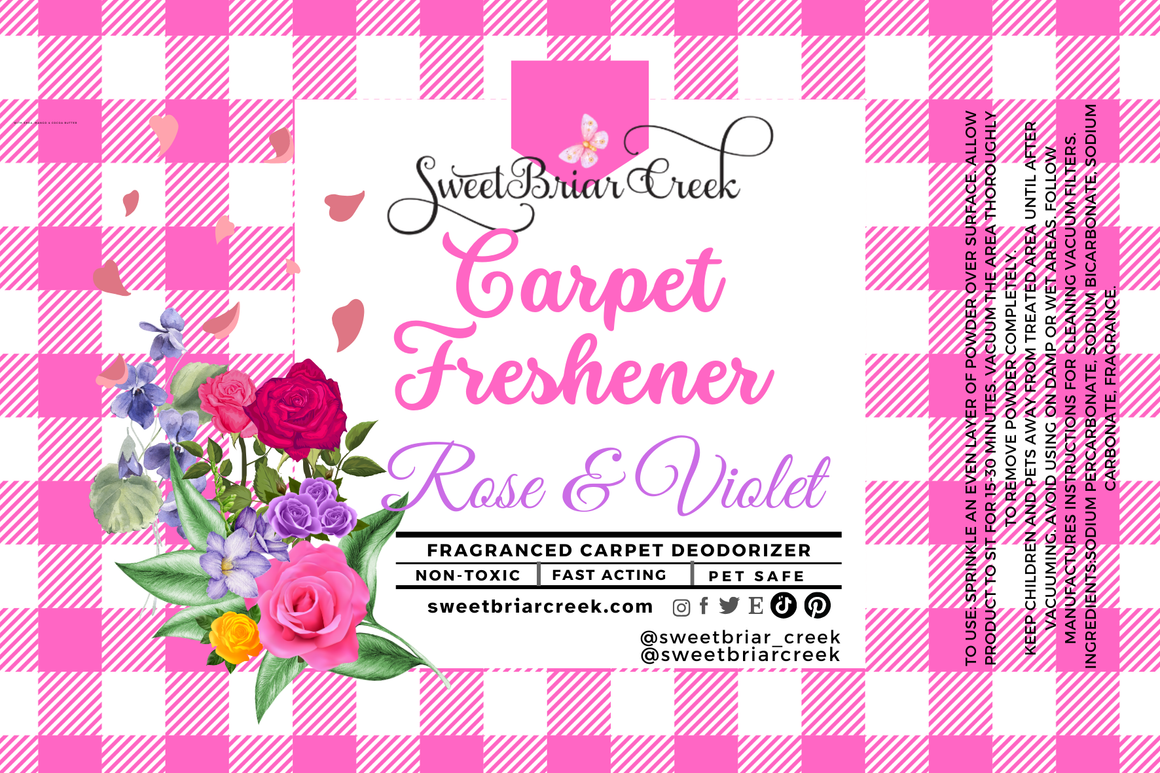 Rose & Violet Carpet Freshener Powder