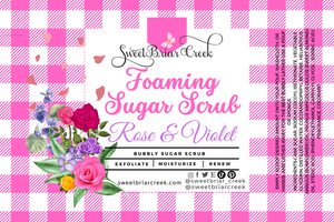 Rose & Violet Whipped Soap & Shaving Cream