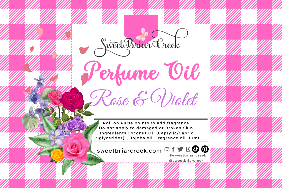 Rose & Violet Roll on Perfume